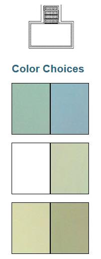 Model: 301 Fiberglass Baptistries