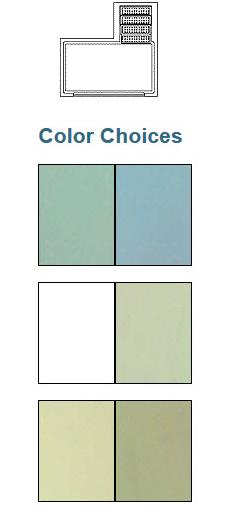 Model: 313 Fiberglass Baptistries