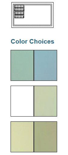 Model: 804 Fiberglass Baptistries