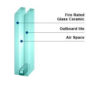 KERALITE FILMED 20 IGU - Fire-Rated Insulating Glass Unit