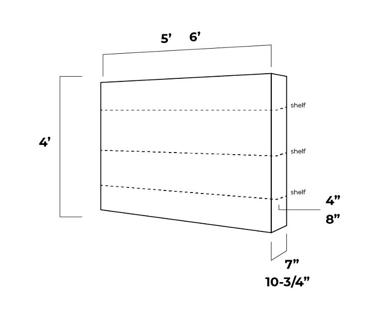 309 Sliding Door Display Case – Claridge Products - Sweets