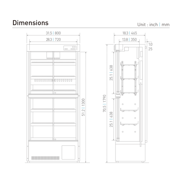 MPR-S313-PA - 12.0 cu.ft. Vaccine Storage Fridge – Panasonic Healthcare ...