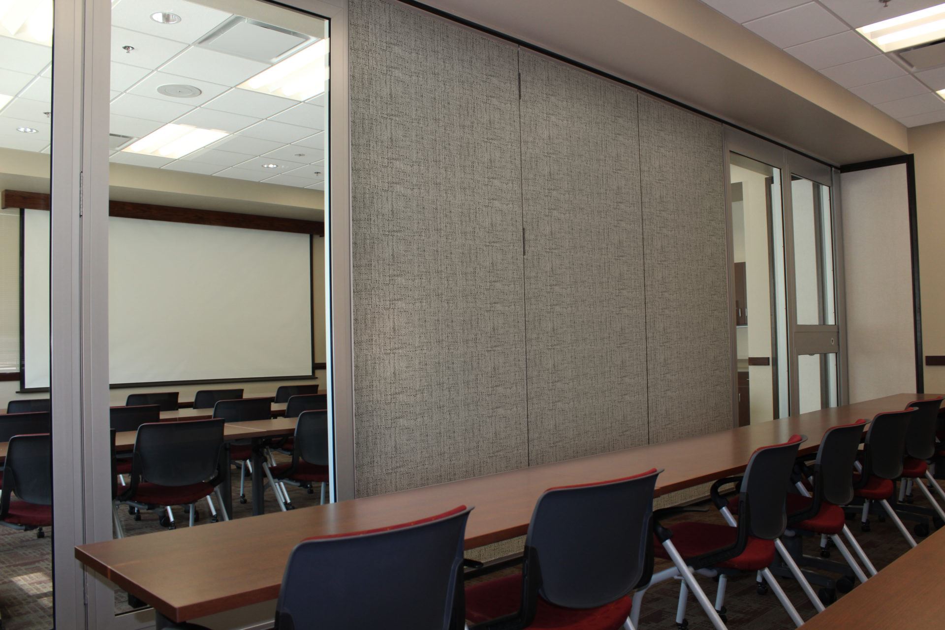 GU Series Acoustical Glass Wall Hufcor, Inc. Sweets