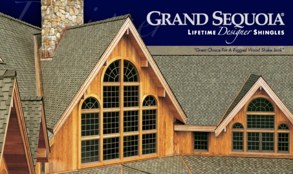 Grand Sequoia® Lifetime Designer Asphalt Shingles