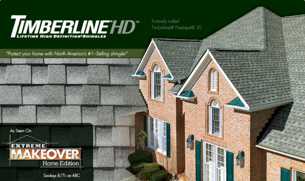 Timberline® HD™ Lifetime High Definition® Asphalt Shingles