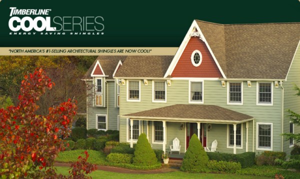 Timberline® Cool Series Energy Saving Asphalt Shingles