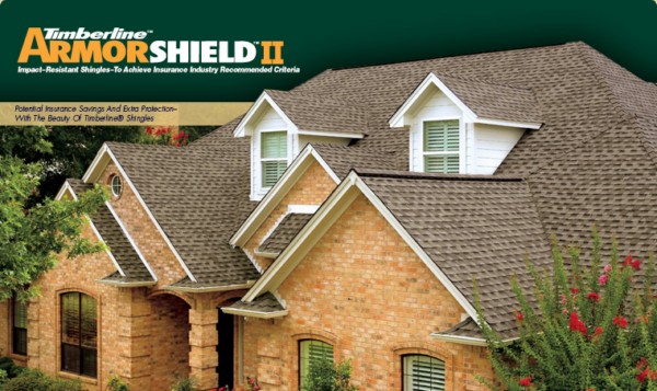 Timberline® ArmorShield II Impact-Resistant Asphalt Shingles
