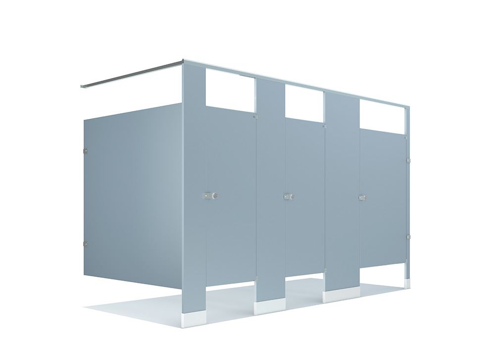 ColorThru Solid Phenolic Core Toilet Partitions General Partitions