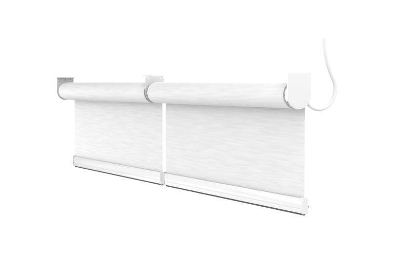 Contract Series Two - Medium Open Roll Single Roller Shade – Rollease