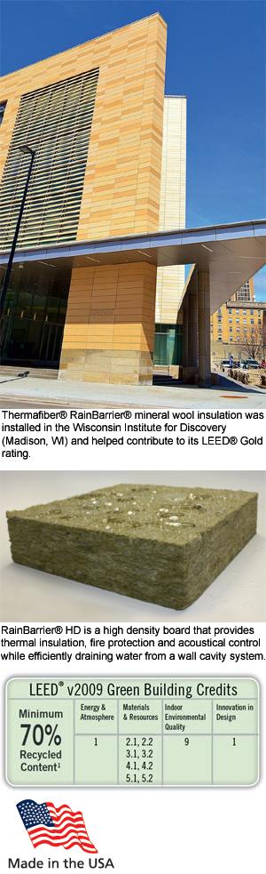 RainBarrier® Continuous Mineral Wool Insulation