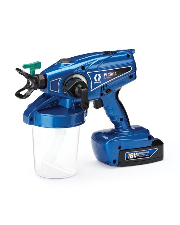 Graco ProShot Fine Finish Handheld Cordless Airless Sprayer with