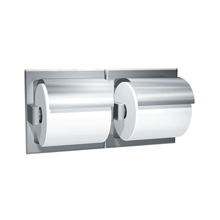 Toilet Tissue Holder - Recessed, Chrome Plated Zamak - 0402-Z 