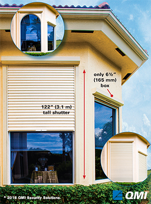 StormSafe® Qompact Rolling Security & Storm Shutters