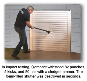 StormSafe® Qompact Rolling Security & Storm Shutters