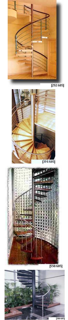 Stainless Steel Spiral Stairs