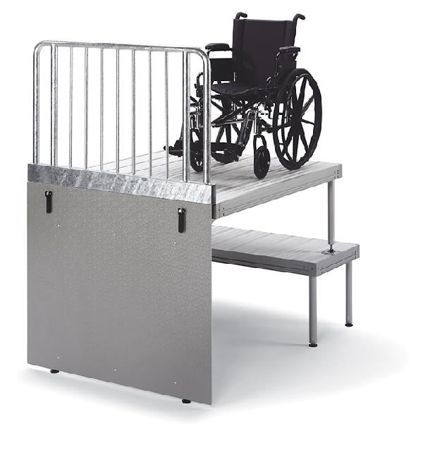 ADA Portable Seating Platforms StageRight Corporation Sweets