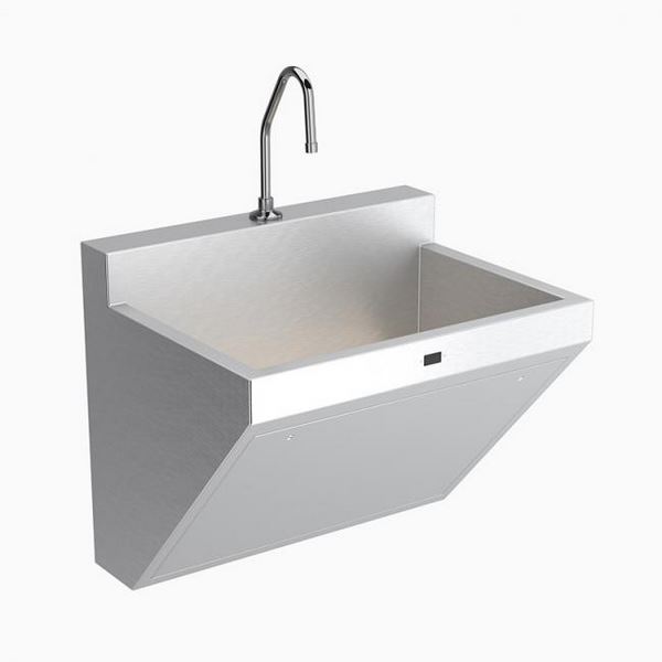ESS-2100 Stainless Steel 1-Station Wall-Mounted Scrub Sink – Sloan