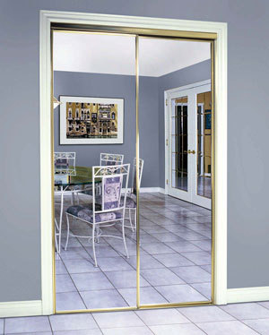 Slimfold Sliding Mirrored Doors – Dunbarton Corporation - Sweets