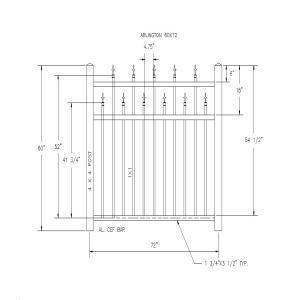Country Estate Fence, Deck and Railing CAD | Construction & Building ...