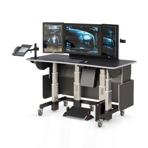 Stand Up Desk With Electronic Tilt Adjustment Afc Industries