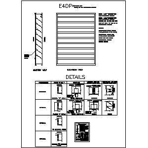 Architectural Louvers CAD | Construction & Building Materials - Sweets