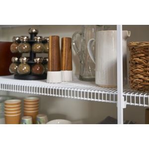 Rubbermaid FastTrack Wall Mounted Storage and Organization System Rail for  Home and Garage, Horizontal 48, 2-Pack, Holds up to 1,750 pounds each rail