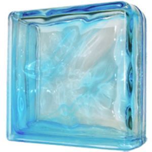 Azur 1919/8 Double End Wave Glass Block – Seves Glass Block Inc. - Sweets