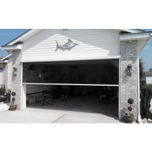 Motorized Garage Door Screen Alutech United Inc Sweets