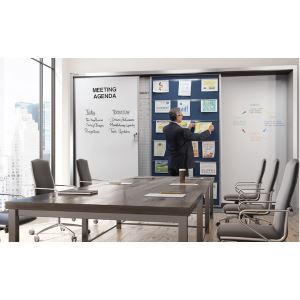 Sharewall® Spline Full Wall Magnetic Whiteboard Panel System