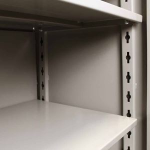 14 Gauge Clear View Storage Cabinet With 3 Shelves - 48 in. W X 24 in. D X  75 in. H