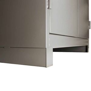 Bin Storage Cabinet With 4 Drawers - 36 in. W X 24 in. D X 78 in. H