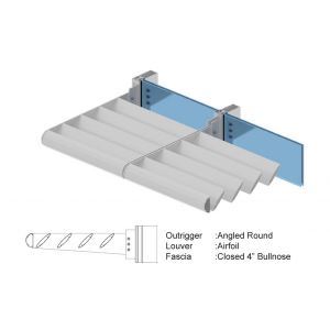 Brise Soleil Standard Series Sun Shade Sun Control – Arcadia, Inc. - Sweets