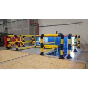 Ironflex 4” Double Rail Guarding Modules – SlowStop Guarding Systems ...