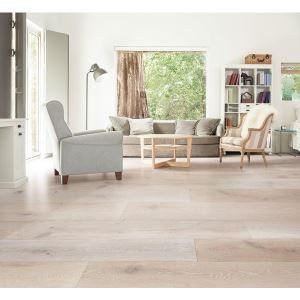 Woodland Reserve European Oak Reactive Wire Brushed Engineered Hardwood ...