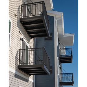 Prefabricated Aluminum Balconies for Multi-Family Applications ...