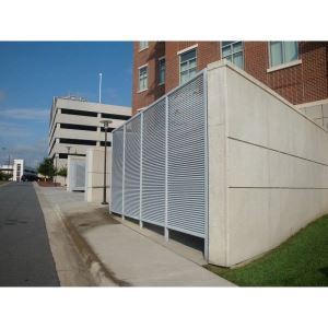 Galvanized Steel Louver Fence – Ametco Manufacturing Corporation - Sweets