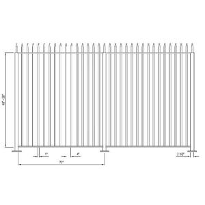 Aluminum Picket Fence System – Ametco Manufacturing Corporation - Sweets