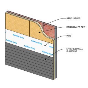 Rmax ECOMAXci™ FR Ply Continuous Insulation for Cladding Attachment ...