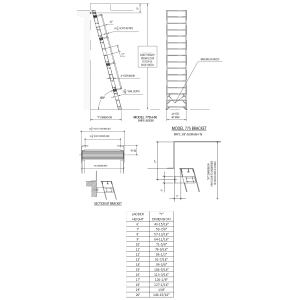 H1000 – 60° Ships Ladder – Alaco Ladder Company - Sweets