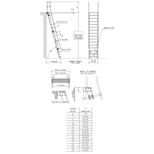 M1000 – 70° Ships Ladder – Alaco Ladder Company - Sweets