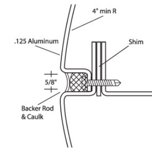 PAC-1000C Column Cover – Petersen Aluminum Corporation - Sweets