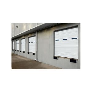 Ribbed Open Back Insulated Doors Overhead Sectional Doors