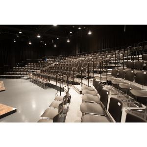 Black Box Theater Seating Risers, Portable Theater Seating