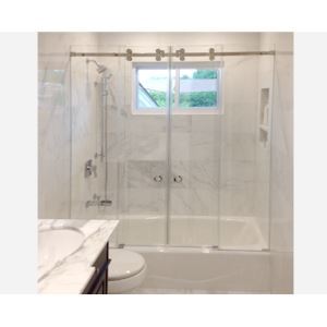 10 28 80 Crl Deluxe Serenity Series Sliding Shower Door