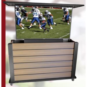 Patiovision Hd Elevating Outdoor, Outdoor Tv Console