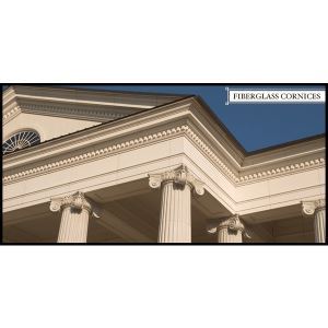 Frp Classic Fiberglass Cornice Architectural Columns