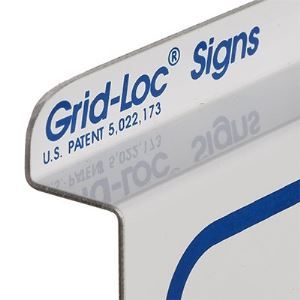 Restroom Signs Drop Ceiling Double Sided Signs 13942 Seton