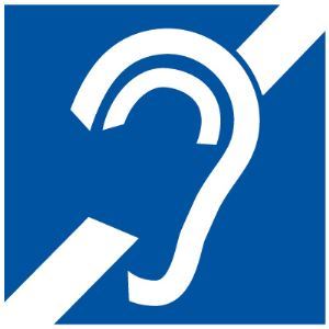 Hearing Loss Symbol of Access Signs - ADA - 45057 – Seton ...