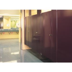 Ceiling Hung Powder Coated Metal Toilet Partitions Hadrian