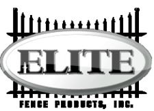 Sweets:Elite Fence Products, Inc.